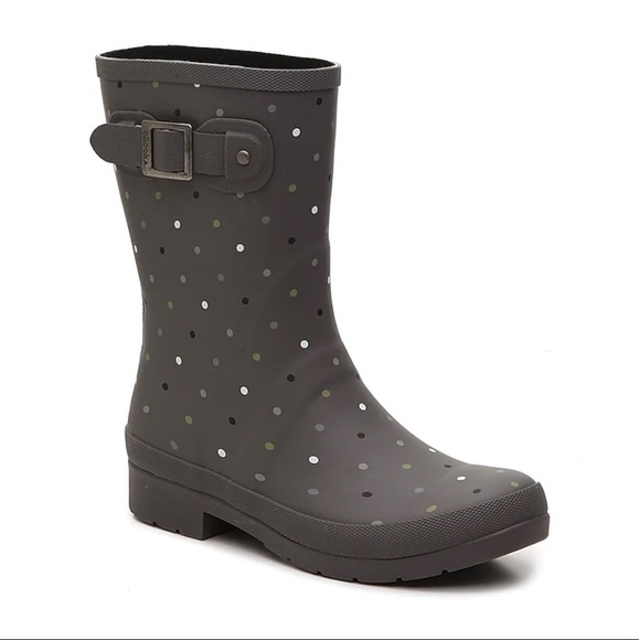 chooka downpour dot rain boot